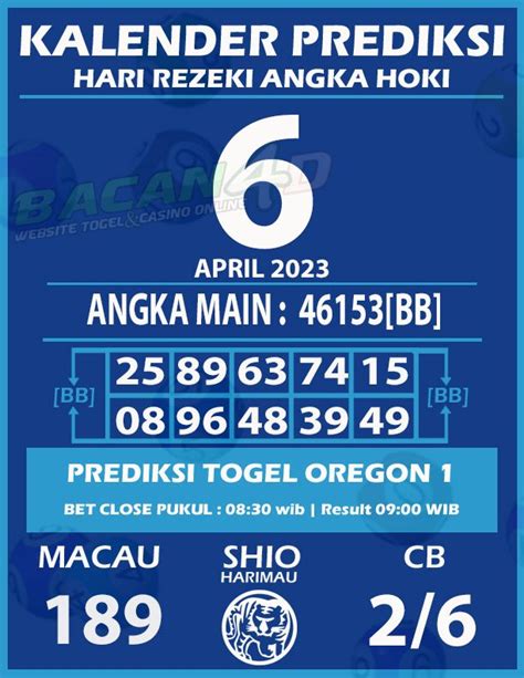 togel oregon 6.
